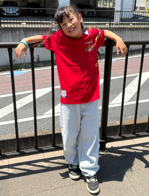 Three pieceNuts Kids T-Shirt Red