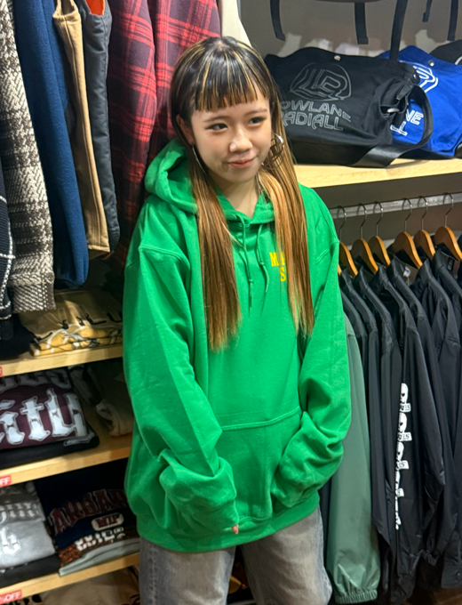 Chiba Base Hoodie Irish green