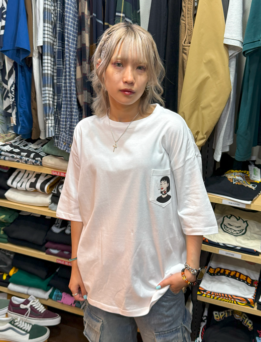 Master Girl pocket T-Shirt White