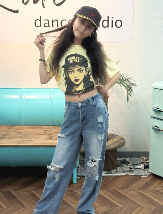 Master girl T-Shirt Yellow