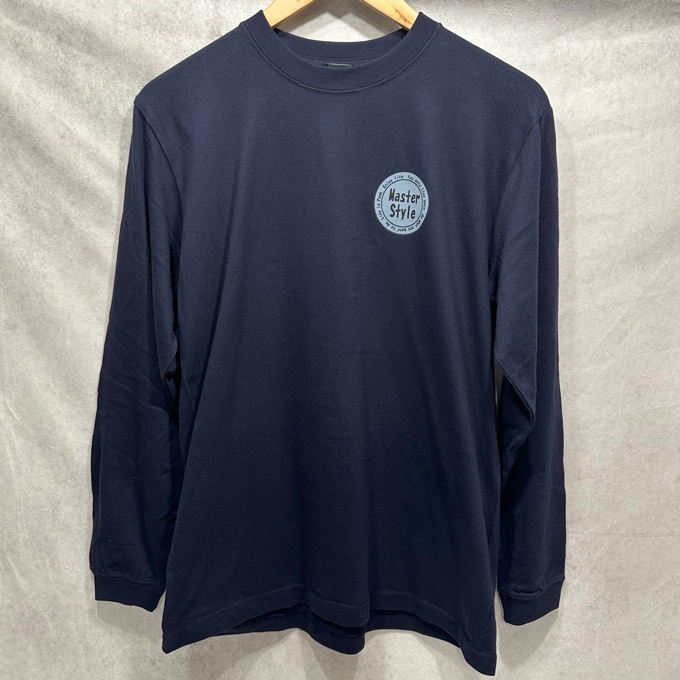 Enjoy life Long Sleeve T-Shirt　Navy