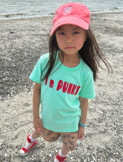 Im Punks　Kids T-Shirt melon