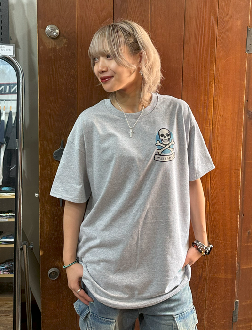Scull inner peace T-Shirt Gray