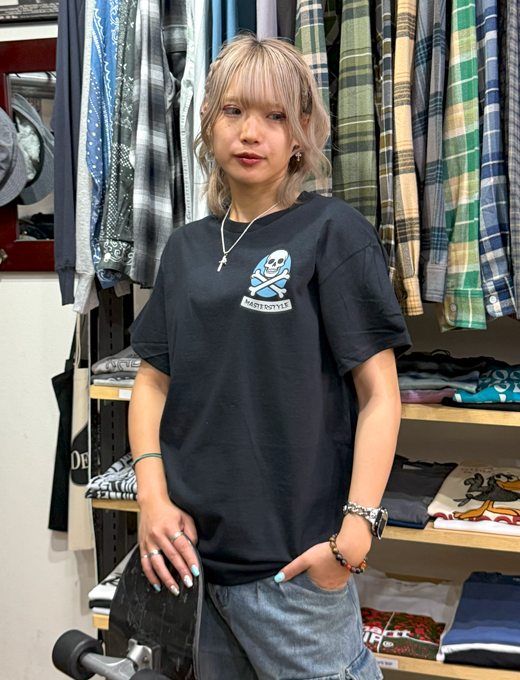 Scull inner peace T-Shirt Black