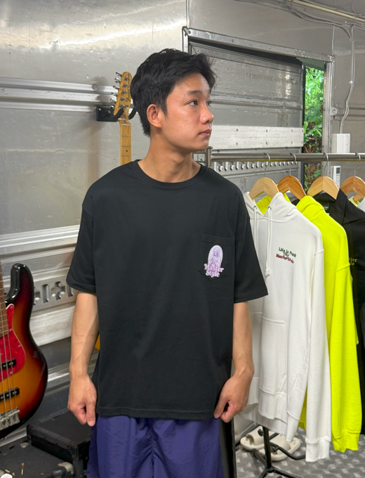 Maryscull pocket T-Shirt Black