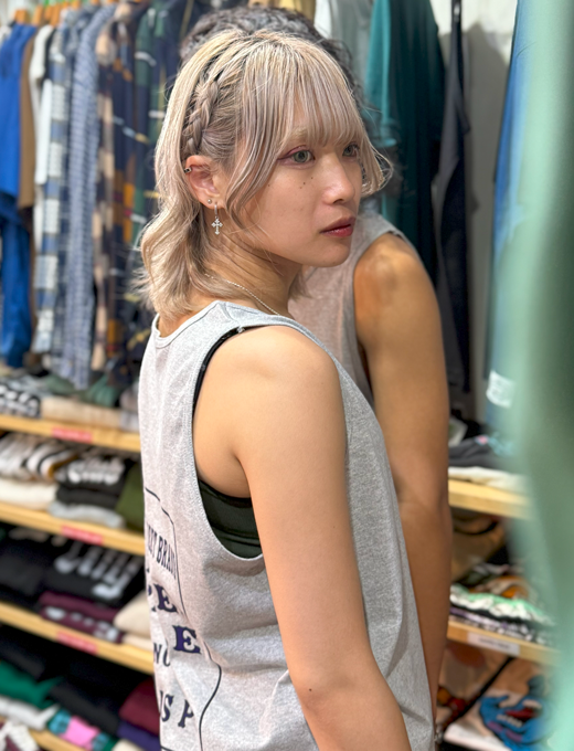 Chiba Base Tank Top Gray