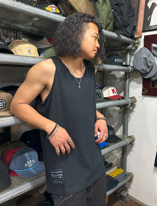 Chiba Base Tank Top Black