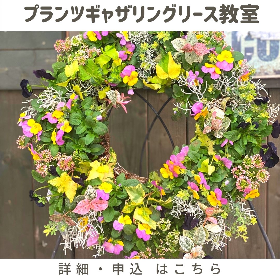 プランツギャザリングリース教室