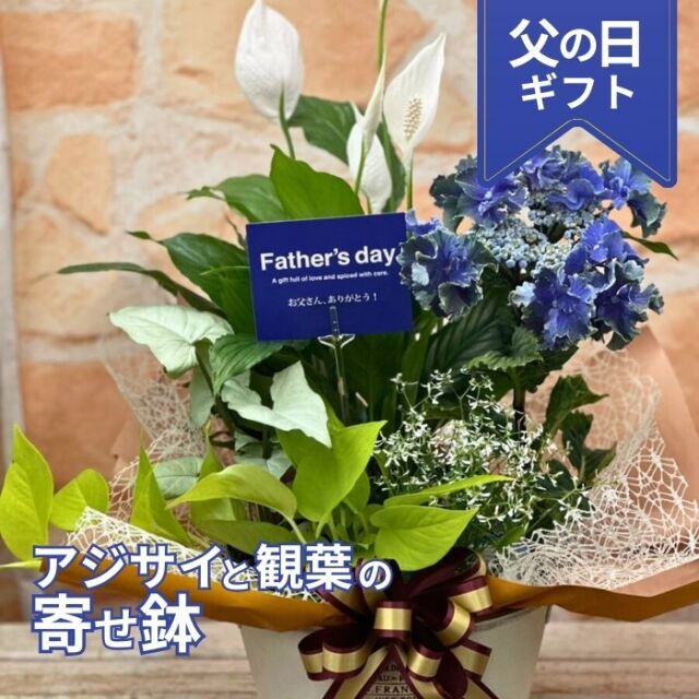 父の日寄せ鉢