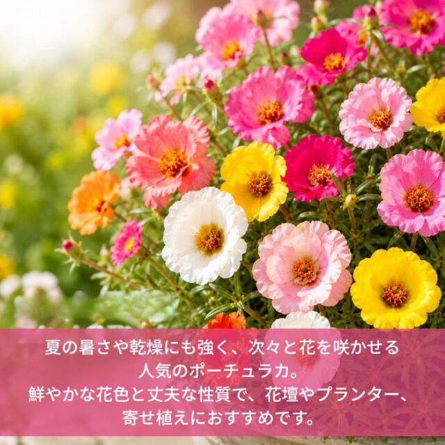 ポーチュラカ苗色おまかせ アソートセット