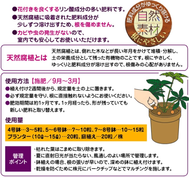 クリスマスローズの肥料