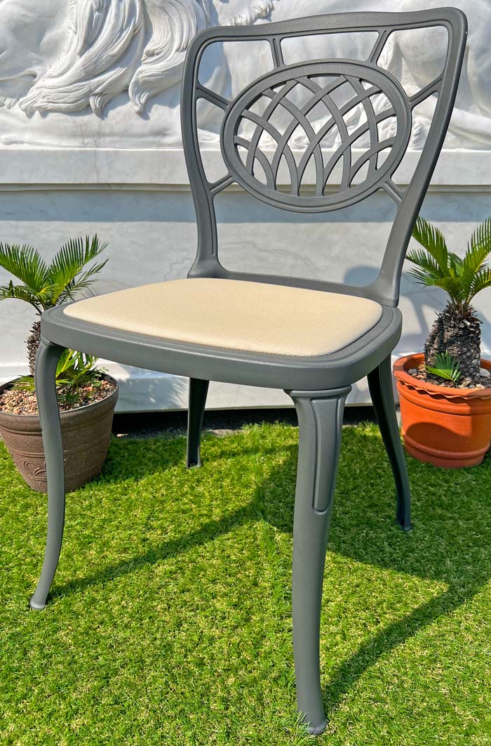 イタリア製デザイナーズファニチャー アルテアチェアー クッション付 【展示品特別セール】