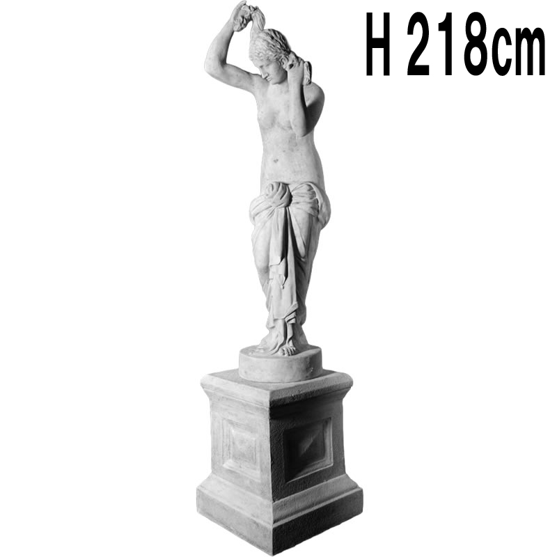 ギリシャ神話の昼の女神ヘーメラー / Elizabeth on Base - RS/Crate FRPアートオブジェ 【商品番号：m-fr030701rs】