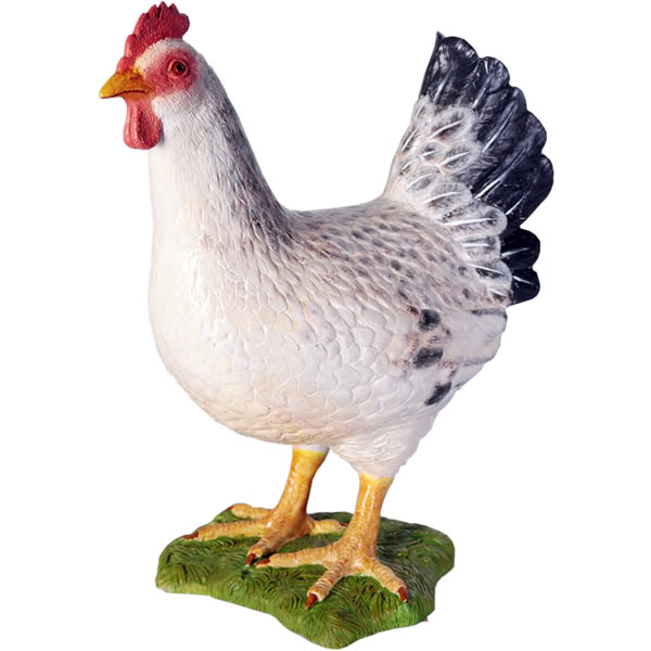 ニワトリ 雌鳥 オブジェ