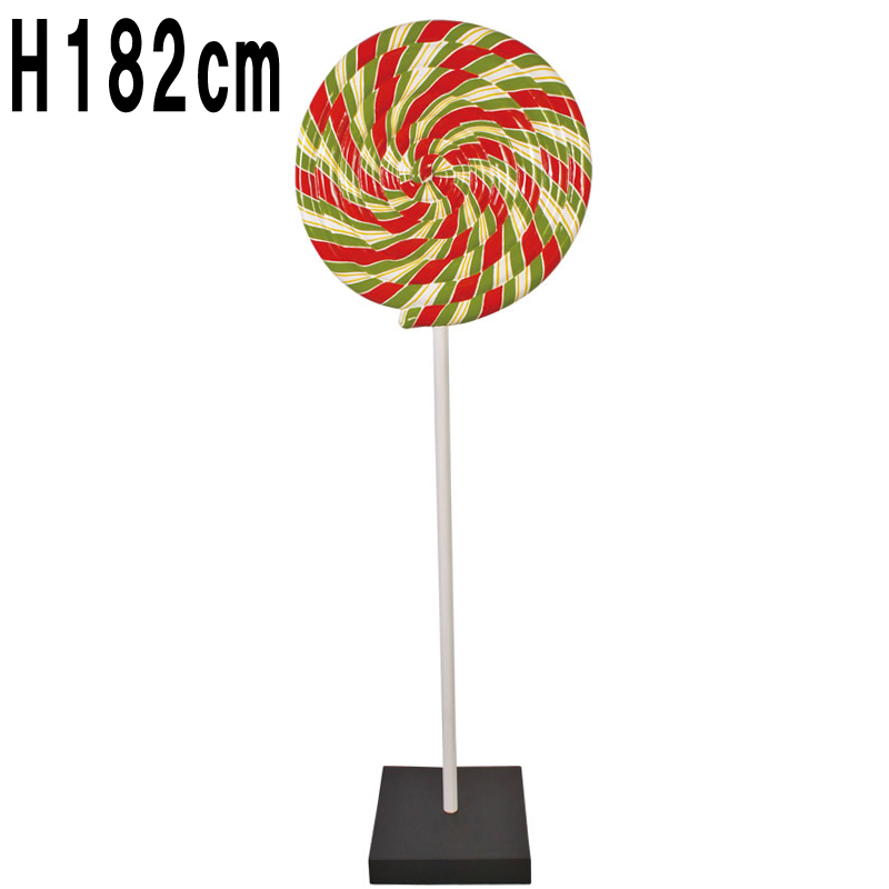 ペロペロキャンディ Lollipop FRPアートオブジェ 【商品番号：m-fr110011】