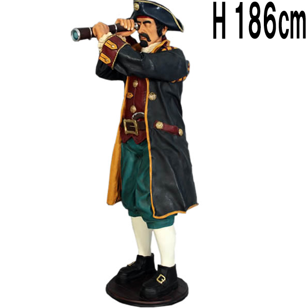 キャプテン・パルーチェ Captain Paruche FRPアートオブジェ 【商品番号：m-fr110052】