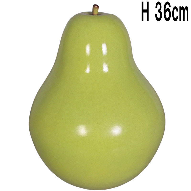 洋梨・小型 / Pear Small  FRPアートオブジェ 【商品番号：m-fr110112】