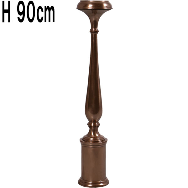 アリアナの燭台・ブロンズ仕上げ90cm / Torchiere Arianna 90cm  FRPアートオブジェ 【商品番号：m-fr150006】