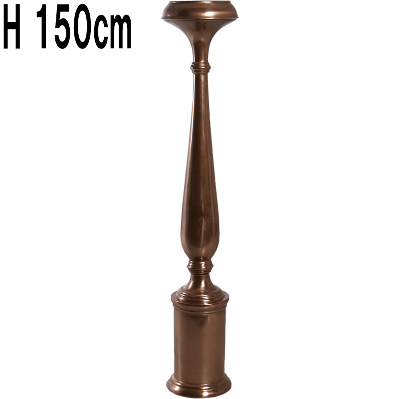 アリアナの燭台・ブロンズ仕上げ150cm / Torchiere Arianna 150cm  FRPアートオブジェ 【商品番号：m-fr150008】