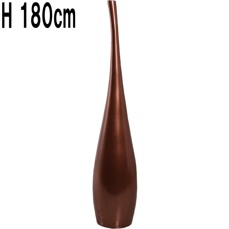 アドミラス 大きな一輪刺・ブロンズ仕上げ180cm / Adamaris Vase 180cm H  FRPアートオブジェ 【商品番号：m-fr150017】