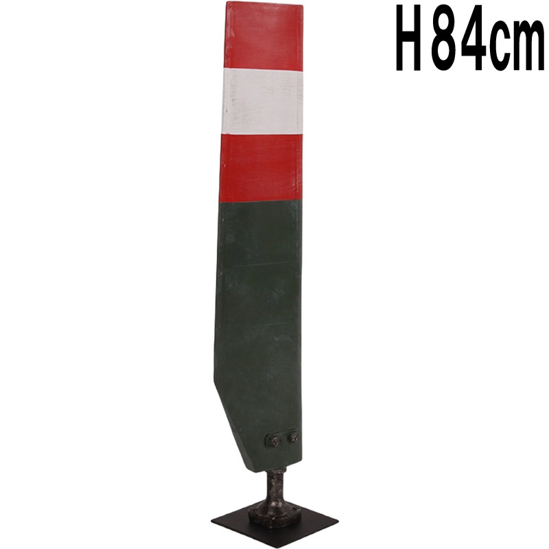 ヘリコプター尾翼ローター / Helicopter Tail Rotor - Standing  FRPアートオブジェ 【商品番号：m-fr190103】