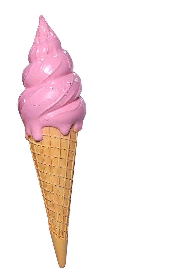 ソフトクリーム　オブジェ