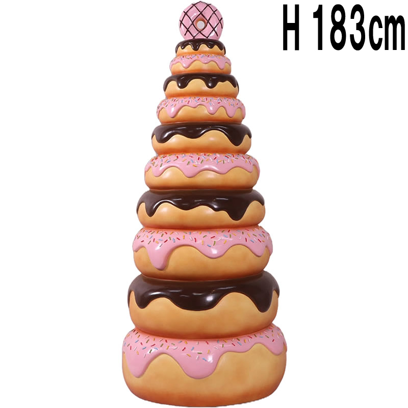 ドーナツタワー 高さ183cm  Donut Tree 6ft 【商品番号：m-fr240099】
