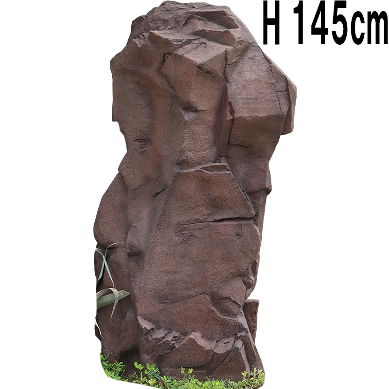 擬岩 高さ145cm / Rock Sculpture - 3 - SedonaBrown  FRPアートオブジェ 【商品番号：m-fr250030】