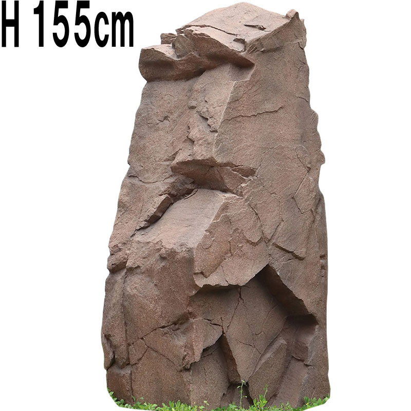 擬岩 高さ155cm / Rock Sculpture - 4 - SedonaBrown  FRPアートオブジェ 【商品番号：m-fr250035】