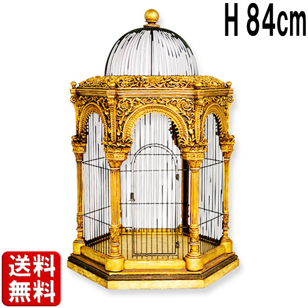 ムガル帝国の鳥かご BIRDCAGE MOGUL FRPアートオブジェ 【商品番号：m-frBCMOG】