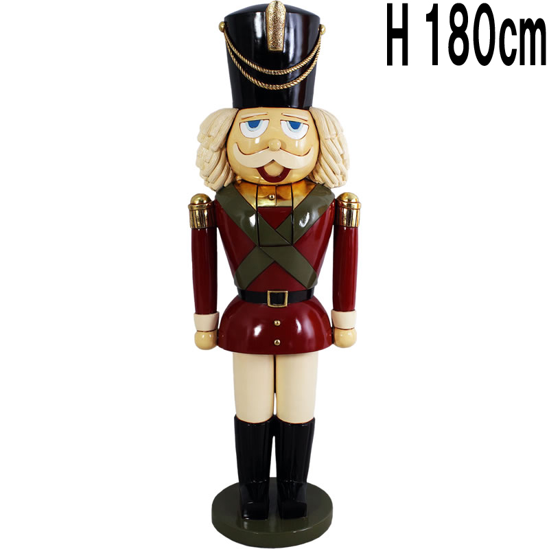 ナットクラッカー NUTCRACKER  FRPアートオブジェ 【商品番号：m-frccnu6】