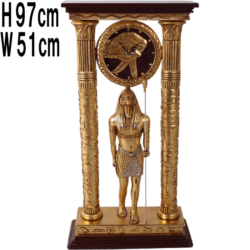 HORUS置き時計 / HORUS CLOCK  FRPアートオブジェ 【商品番号：m-frCLHOC】