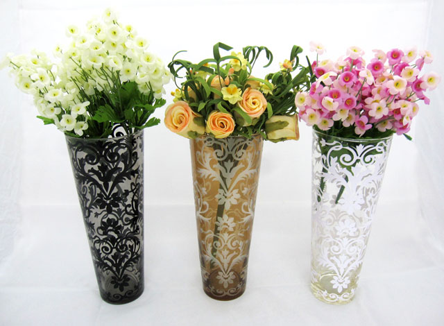 ガラス　フラワーベース