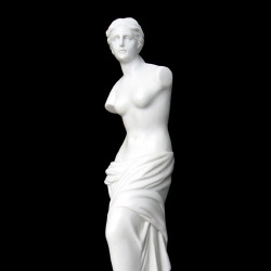 ルーブル美術館所蔵作品をモチーフに製作した天然大理石彫刻 『ミロの 