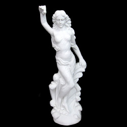 天然大理石彫刻の石像『水の精』を販売しています。