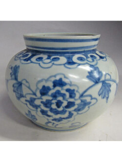 古美術 高麗 青磁 花紋 瓶 李朝(K-A620) 李朝 青花 菊花文壺 古美術 朝鮮 高さ10cm 韓国 染付 小壺