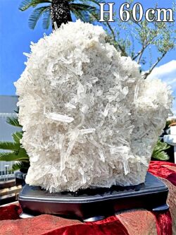 天然水晶クラスター 約56.4kg クリスタル 【商品番号：m-sk010-1】