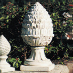 イタリア製ガーデン オーナメント 松ぼっくり（大） 【※商品番号：m