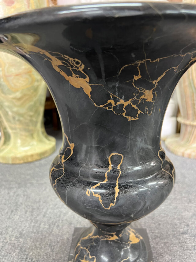 天然大理石製 花瓶・飾り壺（オブジェ）｜高級天然石インテリア