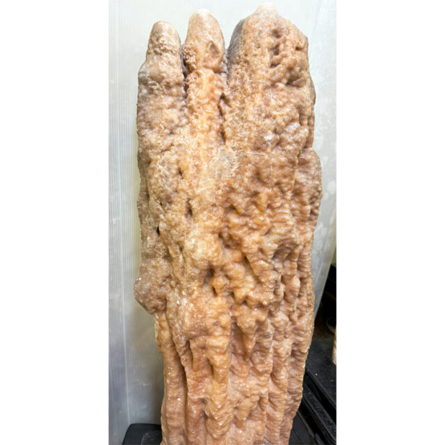 大型・最高級一点物】鍾乳石 37 高さ112cm 銘石 飾り石 置物