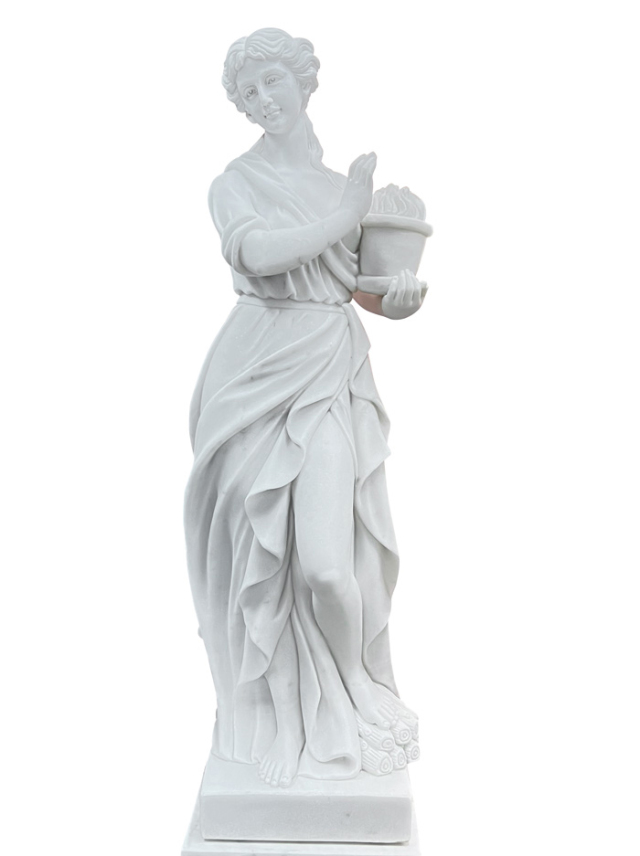 天然大理石彫刻 ぬくもりのヴィーナス（冬） の販売ページです。