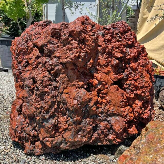 津軽錦石（青森県産）銘石 庭石 景石 碧玉 ジャスパー 国産銘石 自然石