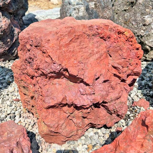 津軽錦石（青森県産）銘石 50cmサイズ 碧玉 ジャスパー 飾り石 室内