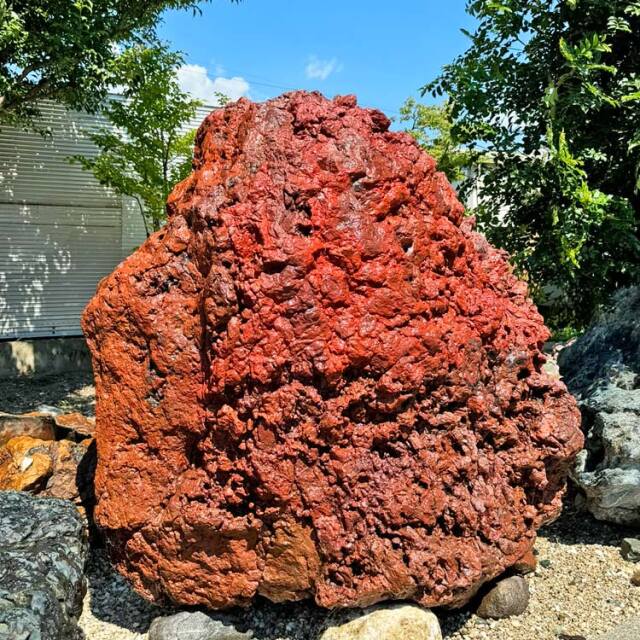 津軽錦石 銘石 景石 庭石 青森県産 碧玉 ジャスパー 錦石 陸奥の名石