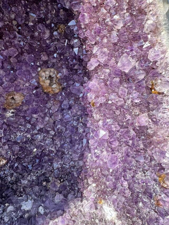 アメシスト（アメジスト） ドーム 天然紫水晶 Amethyst クラスター 約