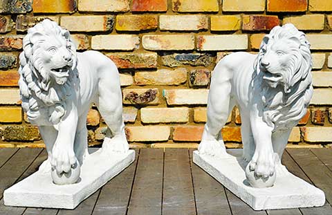 ドッカーレ宮のライオン