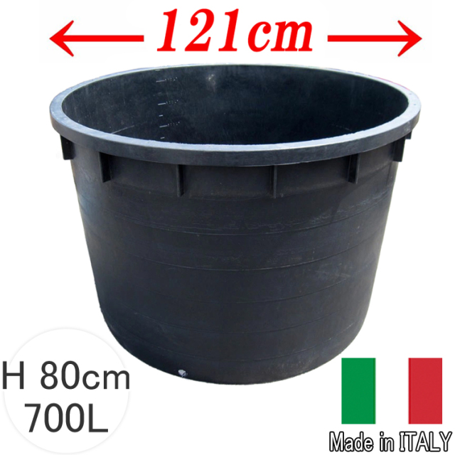 大型プランター ビッグポット121 イタリア製プランター 直径121cm