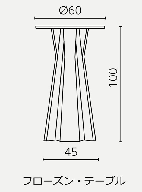 フローズン テーブル