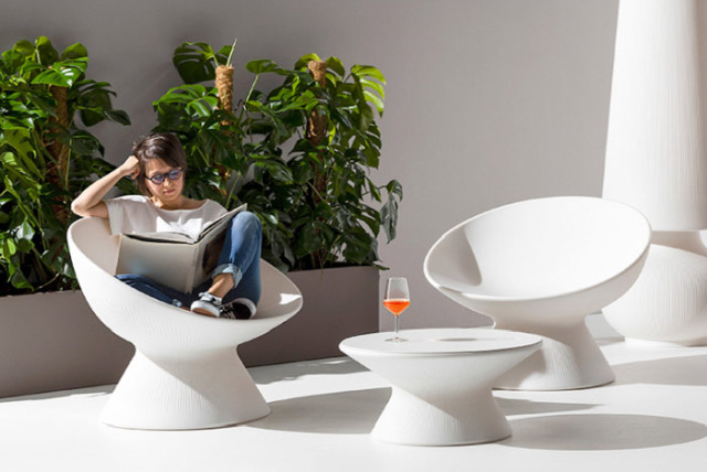 イタリア製デザイナーズファニチャー フェード・リラックス・アームチェア Fade Relax Armchair 【商品番号：m-EP-6455】