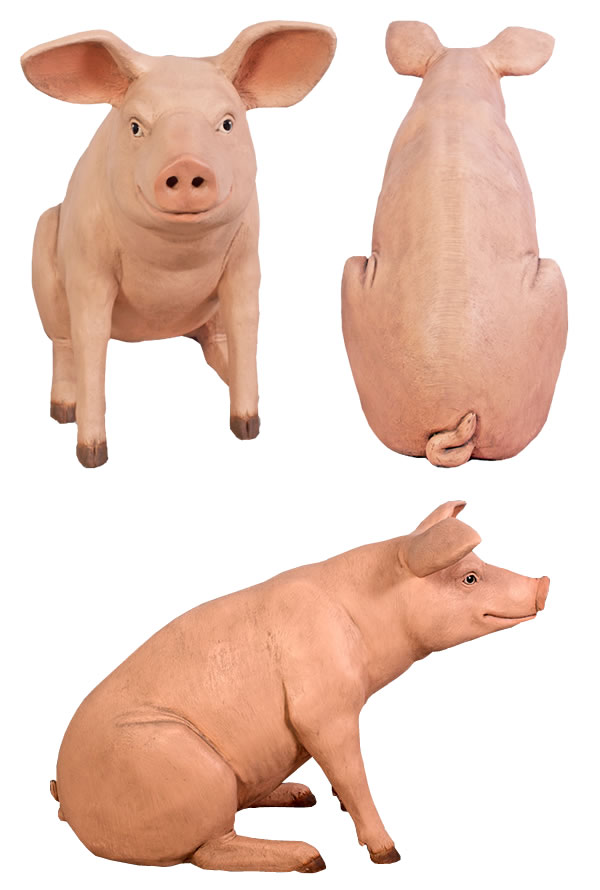 豚 オブジェ
